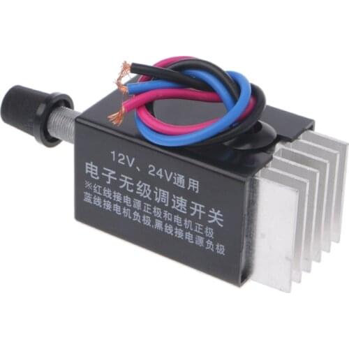 Motor Speed Controller Switch Fan Heater Control Defroster DC 12V 24V K9FA