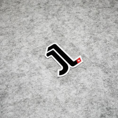 NO.S106 NO.99 JL Motorcycle Racing Reflective Stickers Motocross Motorbike Helmet Fuel Tank Sticker and Decals