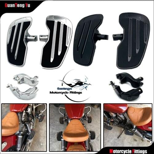 NEW Foot Pegs Motorcycle Aluminum Footpegs Footrests fits For Indian Scout ets1901 2015-2021 Scout Sixty 2016-2019 Scout Bobber