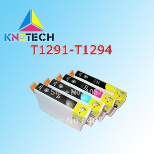 New compatible ink cartridge T1291-T1294 for STYLUS SX420W/SX425W OFFICE BX305F/BX305FW/BX525WD/BX625FWD