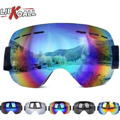 Motocross Ski Googles UV400 anti-fog Snow Sports Snowboard mask Windproof Eyewear Motorcycle MX Off Road Helmets Cycling Glasses