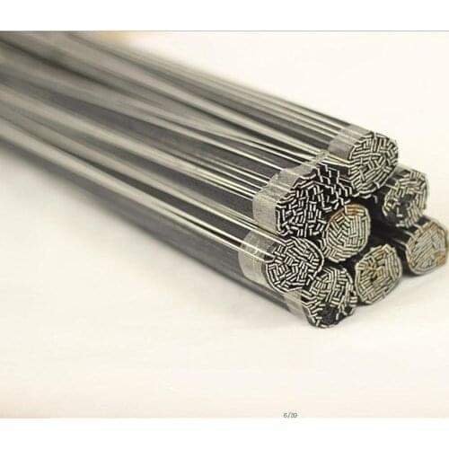 Wholesale 500 Wood Strips Inlay Material Violin Back Purfling Black Whtie Strips 970 mm Length