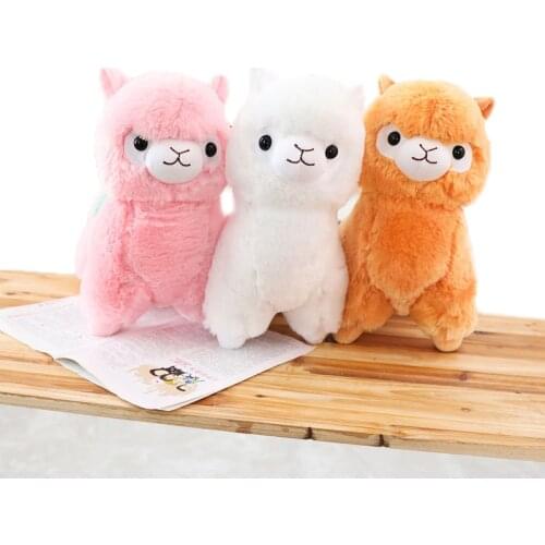 Alpaca Plush Toy Llama Stuffed Animal Large Doll Plushie Hug Pillow Soft Fluffy Cushion Super Christmas Valentine Gift Birthday