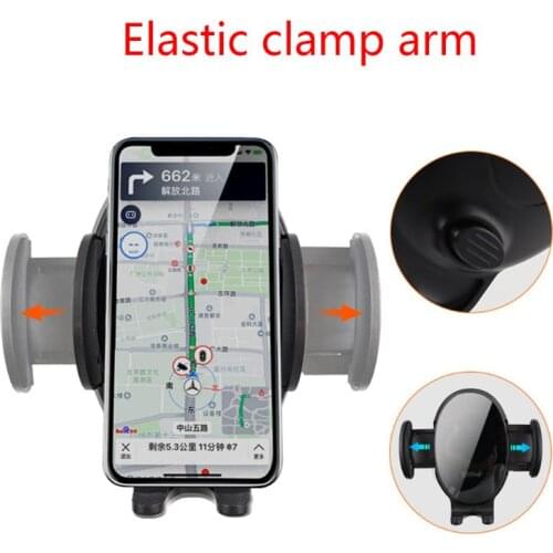 NEW Flexible 360 Degree Carbon Fiber Adjustable Angle Car Cup Holder Mount Stand Cradle For Smartphone 3.8-6.5"