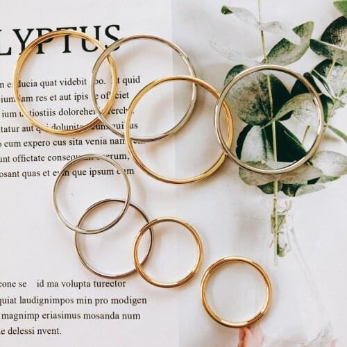 Connecting ring beads for jewelry making pendant diy material earrings jewelry findings line eardrop accessories handmade