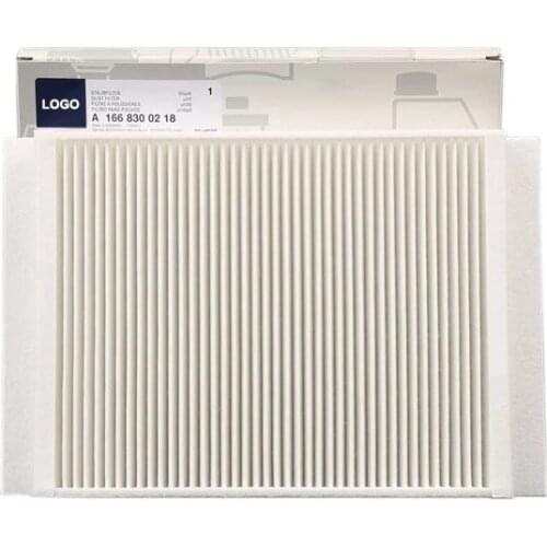 Car Cabin Air Filter for Mercedes-Benz ML300 / ML320 / ML350 / ML500 W / S205-C180L / C200L / C260L A1668300018 A1668300218