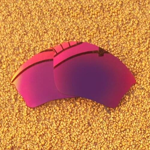 Midnight Sun Mirrored Polarized Replacement Lenses for Half Jacket XLJ Sunglasses Frame 100% UVA & UVB