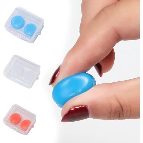 2/4 Pcs/pack Ear Plugs For Sleeping Swimming Waterproof Earplugs Soft Silicone Mud Best Ear Plugs Noise Reduction Ear Protection