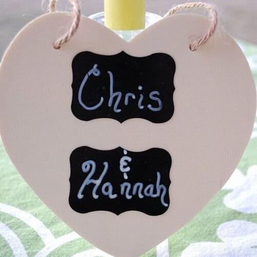 2019 New Spice Bottle Can Writing Stickers Kitchen Jar Labels Paper 36PCS Chalkboard Blackboard Chalk Board Stickers Craft