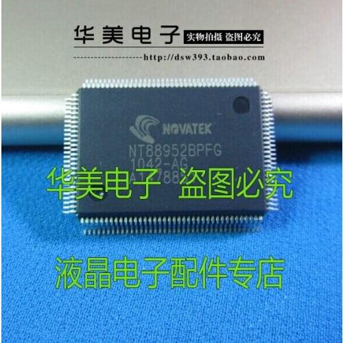 Free Delivery. NT88952BPFG authentic LCD driver board chip