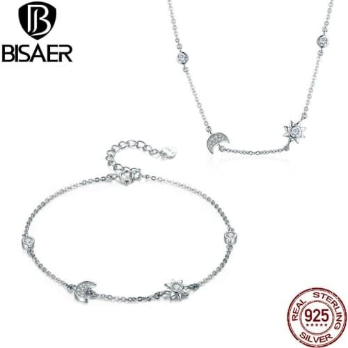 Наборы ювелирных украшений BISAER China At AliExpress