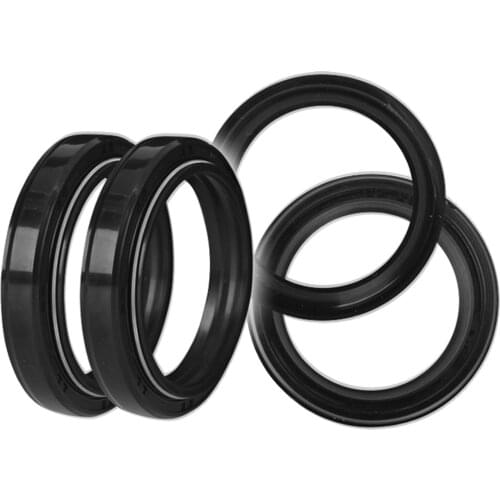 Motorcycle Fork Damper Shock Absorber Oil Dust Seal Set Kit For Yamaha XJR400 FZ400 Racing Star