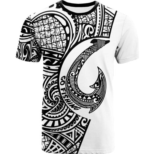 Kosrae 3D Printed t shirts for men Tribal Culture Polynesian Tattoos Turtle Man/Woman Harajuku Streetwear Tshirts Short sleeve