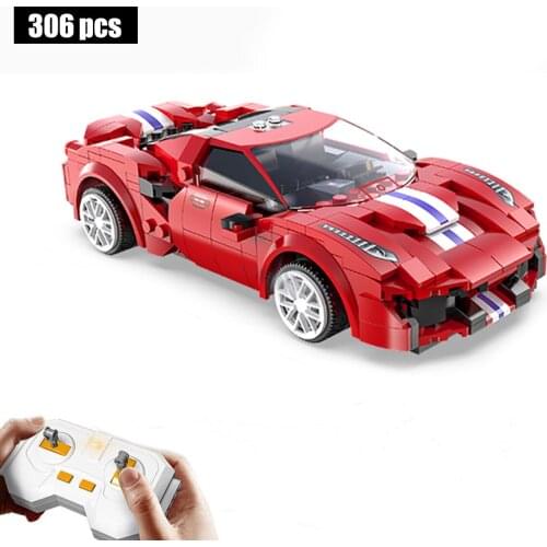 City Sports Car Remote Control Racing Car Building Blocks Technical MOC Super Sports Car Bricks Children Boys Gifts Toys