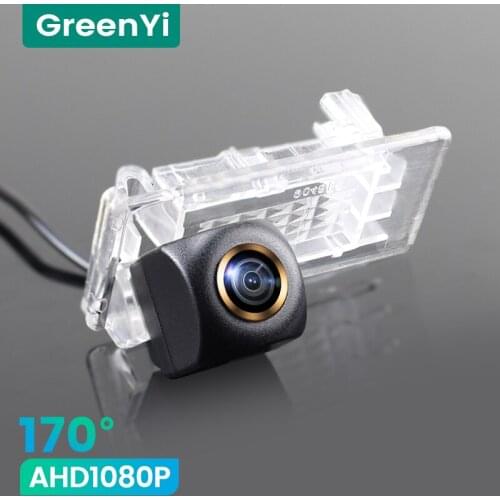 GreenYi 1080P HD 170° Car Rear View Camera For VW Passat Polo Sedan Bora Gran Santana Lavida Sagitar Skoda Reverse Vehicle AHD
