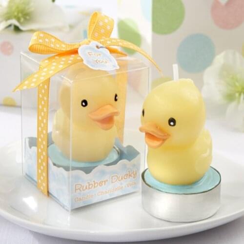 1pc cute creative duck shape candles, kid birthday cake candles, female wedding presenting gifts, for party decorations supply