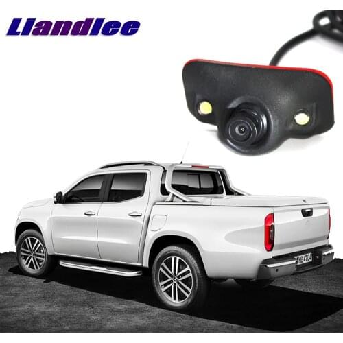 LiandLee Car Rear View Camera For Mercedes Benz MB X Class Ultra HD reversing Camera Automobile Rearview imag | CCD + RCA