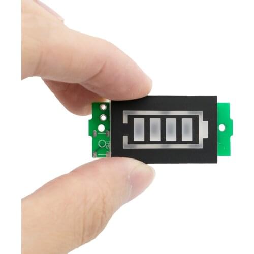 4S Single 16.8V Lithium Battery Capacity Indicator Module 4.2V Blue Display Electric Vehicle Battery Power Tester Li-ion