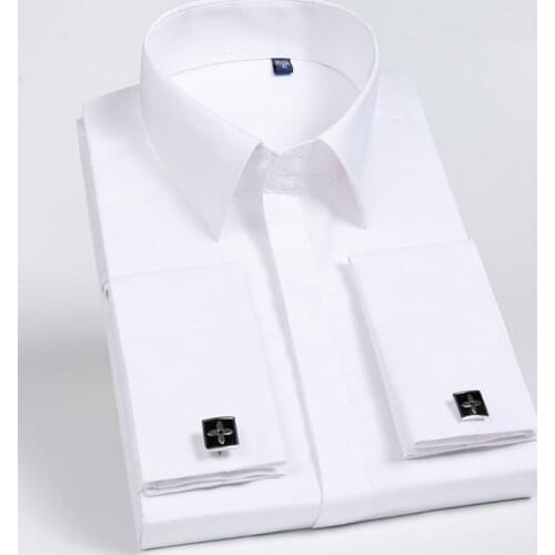 New Arrived 2018 Mens Shirts Casual Slim Fit Work Shirts Brand Long Sleeve Striped /twill Men Dress Shirts White Male Shirts