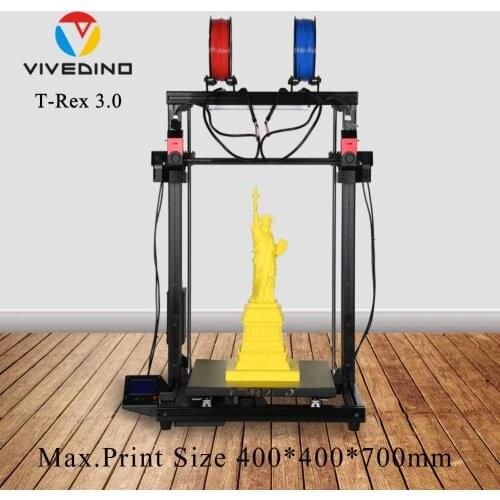 FORMBOT T-Rex 3+ Popular Model 3D Printer Kit Excellent Quality High Sales Volume with Independent Dual Extruder