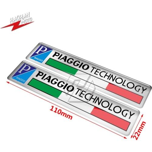 For Piaggio Vespa MP3 PX Technology Scooter Decals GTS GTV 125 150 300 3D Motorcycle Sticker