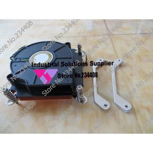 New 1U Server Double Ball 1155 1156 1150 1366 Pure Copper Fan CPU Radiator