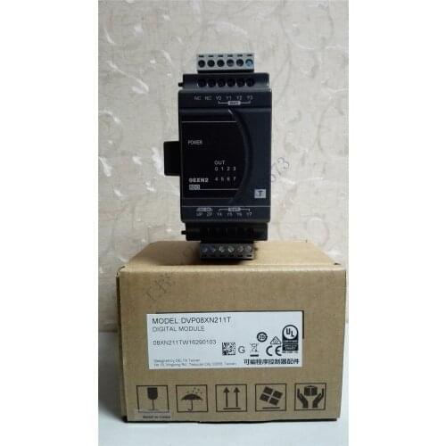 Brand New & Original Delta PLC Extension Module DVP08XN211T/DVP08XN211R