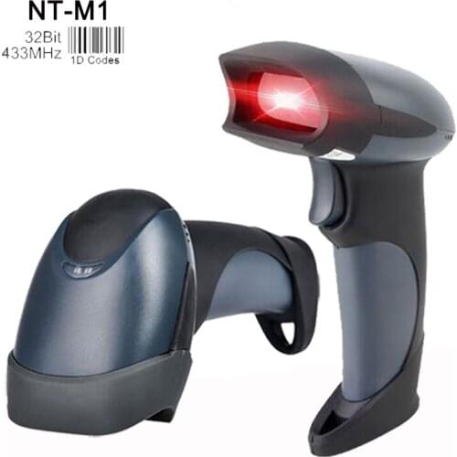 Wholesale New handheld 32bit usb wired bar code scanner high quality 1D laser barcode reader pos barcode scanner for Supermarket