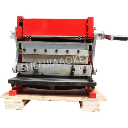 350mm Manual Bending Machine Shearing Board Bender Machine HSBR-305 Three-in-one Copper Iron Aluminum Plate Bending Machine