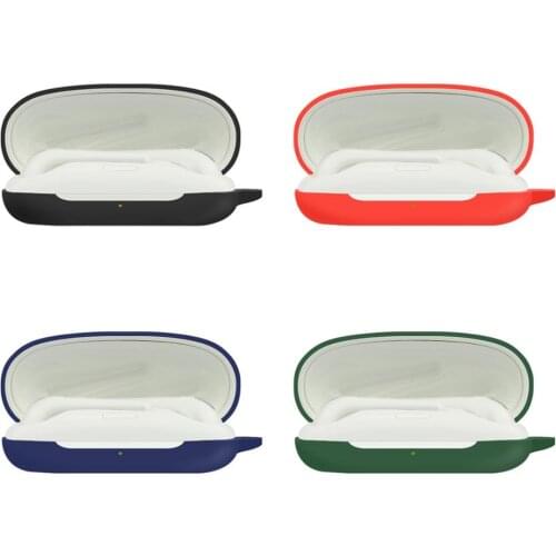 Anti-fall Soft Washable Dust-proof Protective Cover Silicone Case for 1MORE ComfoBuds ESS3001T Wireless Earphone