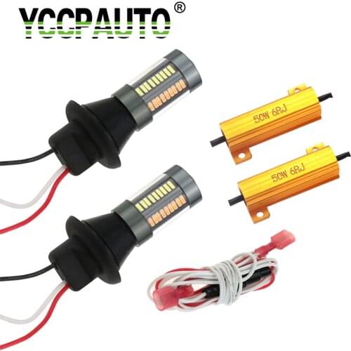 YCCPAUTO LED Lamps W21W (W3x16d)