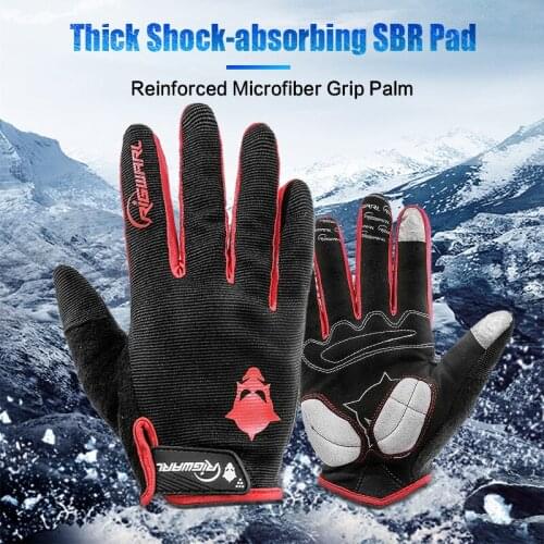 Winter Full Finger Screen Touch Bicycle Cycling Gloves Motorcycle Gloves riding glove Moto racing gloves Gants Luvas