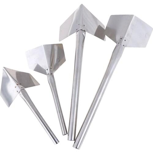 1Pcs New Stainless Steel Putty Knife Drywall Scrapers Yin Yang Construction Tools