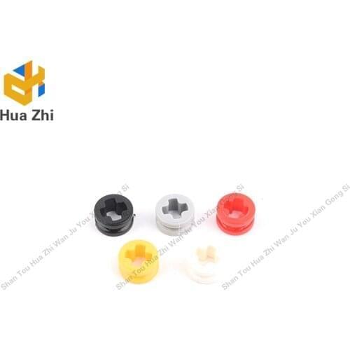 "Building Blocks Parts 32123 10PCS Technic Bush 1/2 Smooth with Axle Hole Reduced LEGOING MOCS Education"