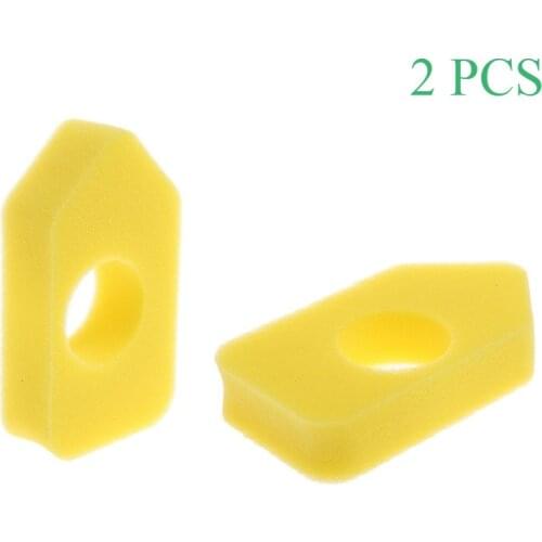 2pc Lawn Mower Sponge Motorcycle Air Filter for Briggs and Stratton Engines Carburetor Carb Gasket Cleaning Tool Car Accessories