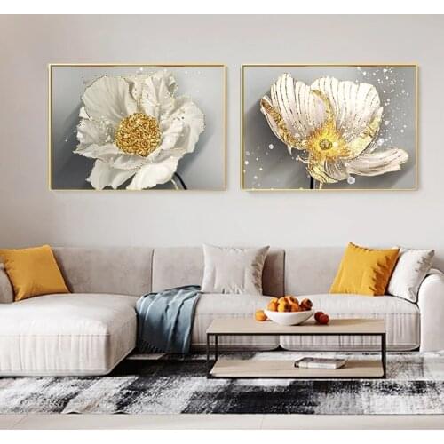 Abstract Floral Poster Home Decoration Canvas Painting Nordic Wall Art Posters and Prints Room Living Room Decoration Wall Art