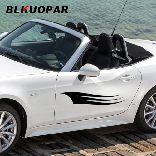 BLKUOPAR for Tribal Flame Car Stickers Creative Personality Decals Sunscreen Occlusion Scratch Trunk Vehicle Decor Car Label