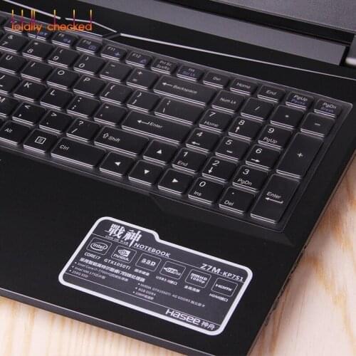 For Hasee T6Ti-X7 / X5 / X5S / T6-X5 / X7 S1 Z6-Kp5Gt Laptop Keyboard Cover Skin Protector Ultra Thin Tpu
