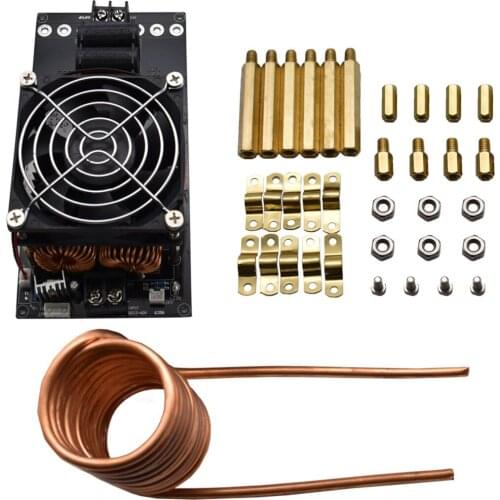 DC 12-36V 20A 1000W ZVS Induction Heating Board Module Heater with Cooling Fan