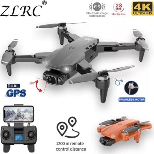 L900 PRO Drone 4K GPS Professional Dual HD Camera Brushless Motor 5G WIF FPV Foldable Quadcopter RC Distance 1200M VS SG906/Pro
