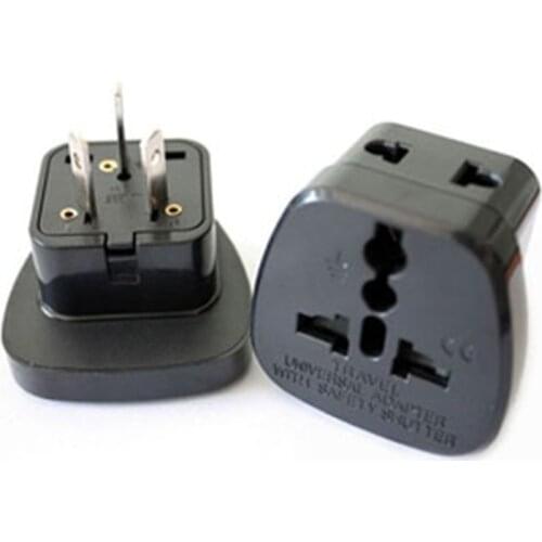 Hot 3 pin Chinese Power Plug Adapter Travel Converter Australia New Zealeand UK USA EU Wholesale