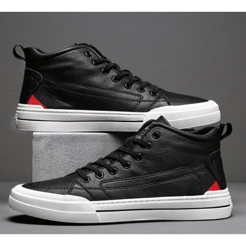 New autumn winter tide shoes versatile mens upper fashion sports casual shoes Korean version versatile fashion shoes