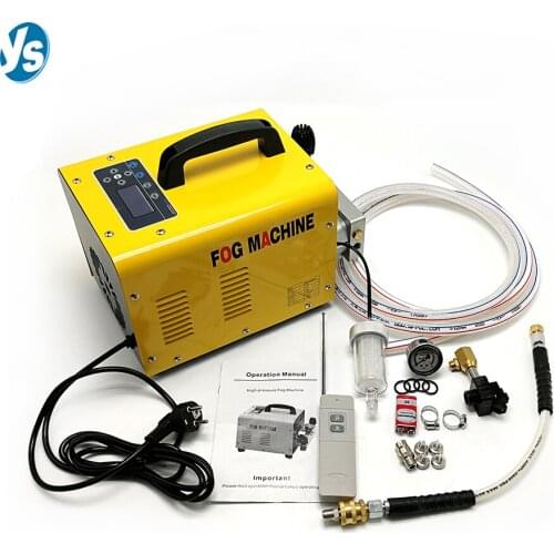 Remote Control Fog Machine Mass Fog Generator Air Humidifying System for Greenhouse Planting, Dust Removal, Cooling