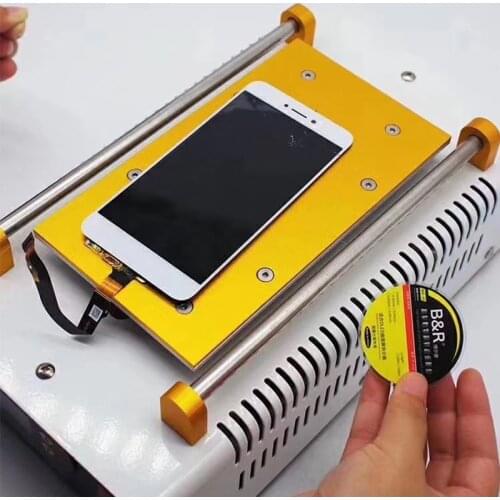 B&R 0.03/0.04/0.05/0.06mm 100m/150m Tungsten Alloys Steel Wire Broken Glass Cutting Glue Clean Remove LCD Screen Separate Line