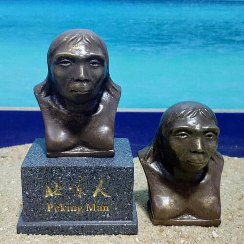 Ancient Ape Man Ancient Man Stone Age Resin Home Office Decoration