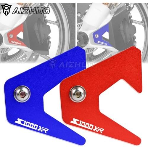 FOR BMW S1000XR R1250GS R1200GS LC ADVENTURE Motorcycle Aluminum ABS Sensor Protection Cover Guard R1200 R1250 GS S1000 XR Logo