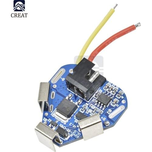 3S 12.6V 6A BMS 18650 Lithium Battery Protection Board Power Bank Balance Overcharge Overdischarge for Electric Drill