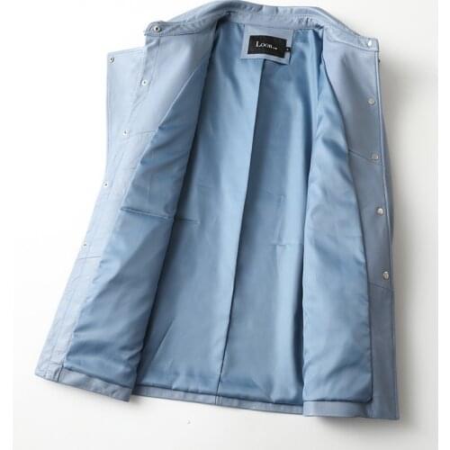 Sheepskin Coat Female Real Leather Jacket Autumn Winter Jacket Women Streetwear Long Trench Coats Chaqueta Mujer MY4239