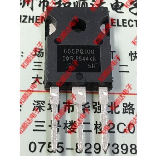 10pcs/lot 60CPQ100 New Spot TO-247 100V 60A