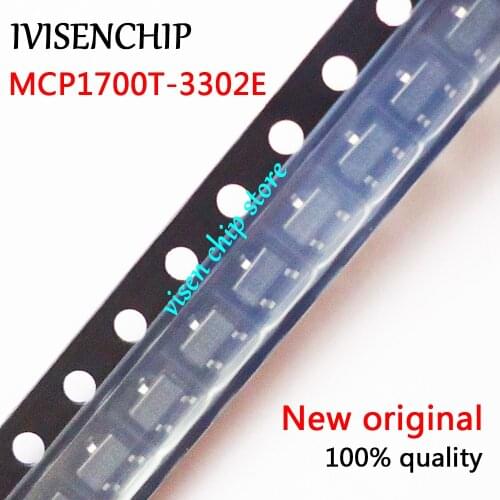 100pcs MCP1700T-3302E MCP1700T MCP1700 SOT-23